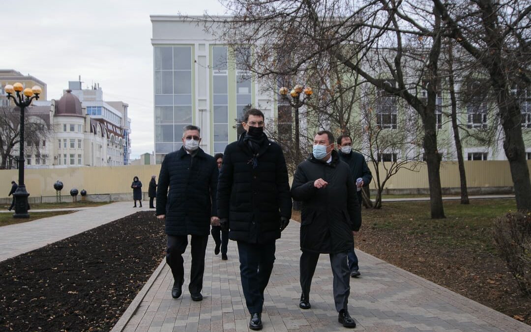 Игорь Щеголев и Максим Егоров обсудили будущее тамбовский филармонии https://www.tambov.gov.ru/