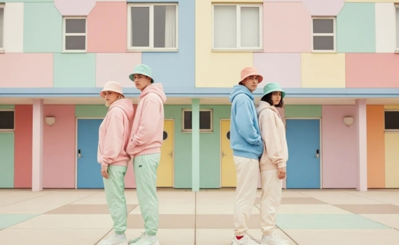 Спортивные брюки вместо джинсов: универсальная пара, которая работает с пальто и кожаной курткой Спортивные брюки вместо джинсов: универсальная пара, которая работает с пальто и кожаной курткой