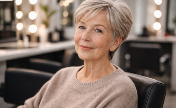 Минус 10 лет без укладки: стрижки, которые идеально подходят тонким волосам — для дам после 60 Минус 10 лет без укладки: стрижки, которые идеально подходят тонким волосам — для дам после 60